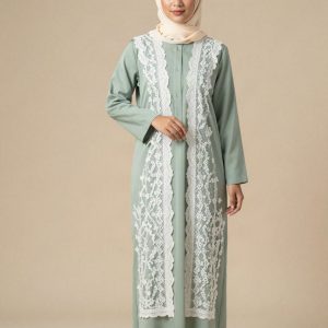 Kurung Moden Sage