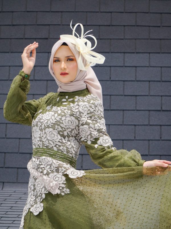 Kurung Moden Sage